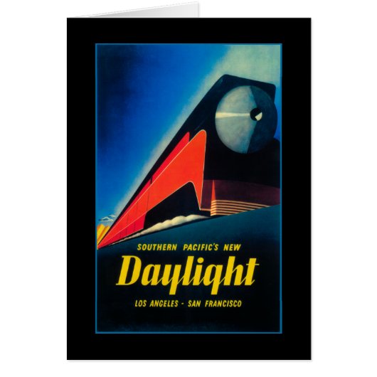 The Daylight Train Promotional Poster Cards (Front)