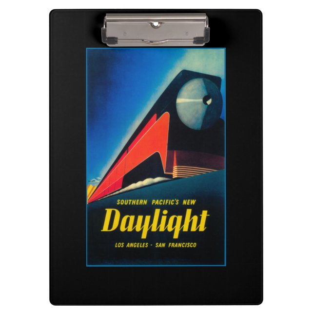 The Daylight Train Promotional Poster Clipboard (Front)