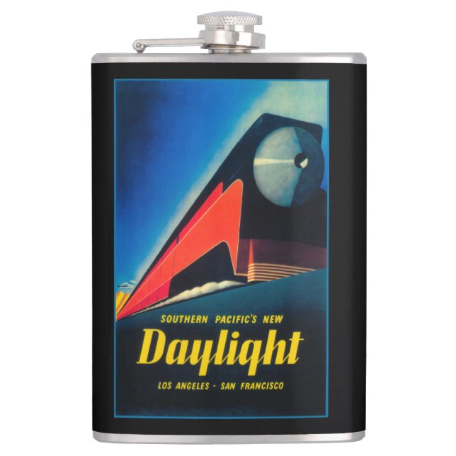 The Daylight Train Promotional Poster Flask (Front)