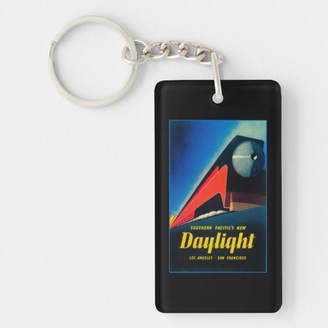 The Daylight Train Promotional Poster Keychain (Front)