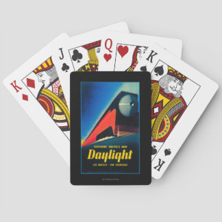 The Daylight Train Promotional Poster Poker Cards