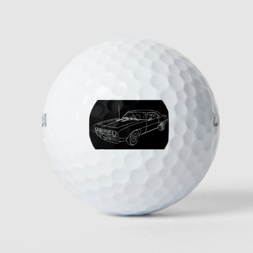 THE DAYS OF GREAT CARS GOLF BALLS