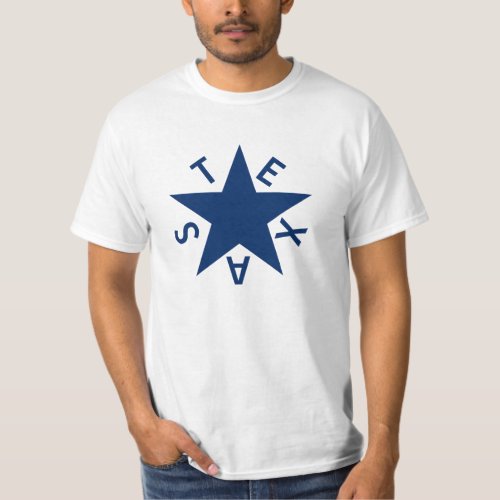The De Zavala First Republic of Texas Flag T_Sh T_Shirt
