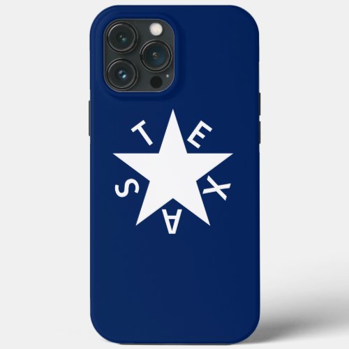 The De Zavala Republic of Texas iPhone 13 Pro Max Case