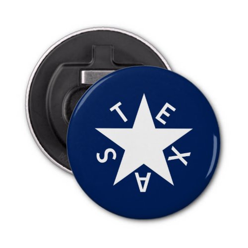 The De Zavala Republic of Texas flag Bottle Opener