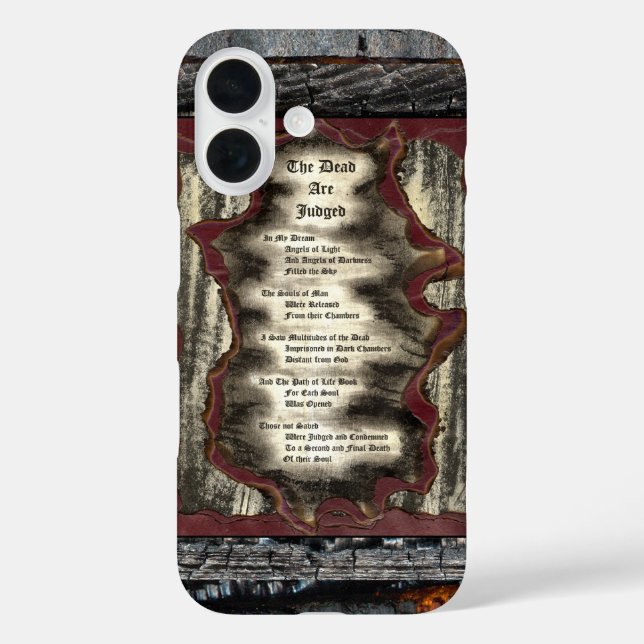 The Dead Are Judged Case-Mate iPhone Case (Back)