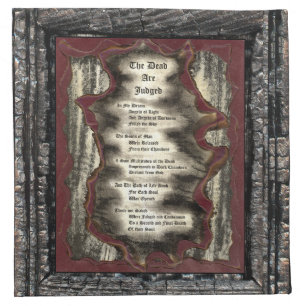 The Dead Are Judged Cloth Napkin