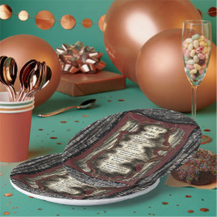 The Dead Are Judged Paper Plates