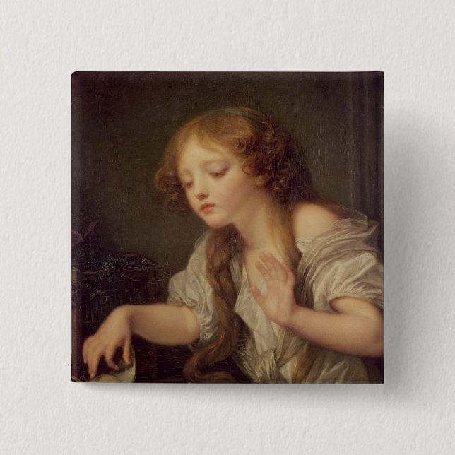 The Dead Bird Pinback Button (Front)