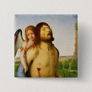 The Dead Christ Supported by an Angel, c.1475/78 Button