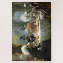 The Dead Ghouls' Tea Party Jigsaw Puzzle