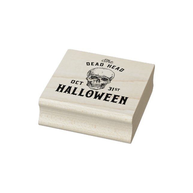 The Dead Head Rubber Stamp (Stamp)