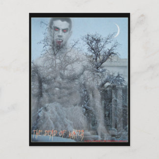 The dead of winter postcard