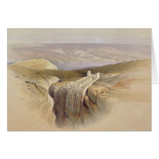 The Dead Sea looking towards Moab, Volume II (Front Horizontal)