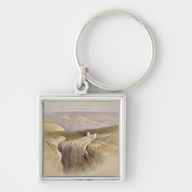 The Dead Sea looking towards Moab, Volume II Keychain (Front)