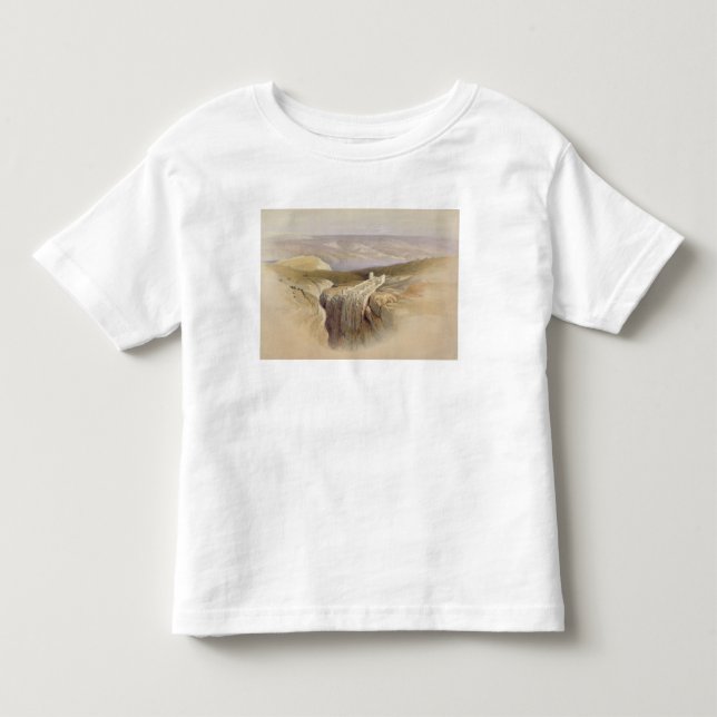 The Dead Sea looking towards Moab, Volume II Toddler T-shirt (Front)
