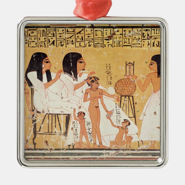 The dead, their family and their servants metal ornament (Front)