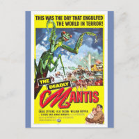 THE DEADLY MANTIS movie poster