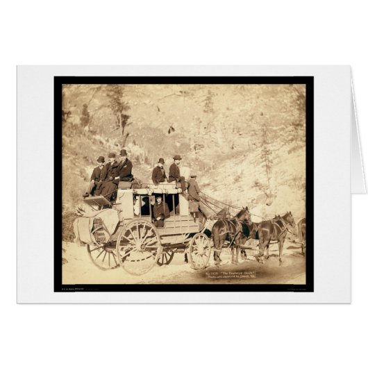 The Deadwood Stagecoach Black Hills SD 1889 (Front Horizontal)