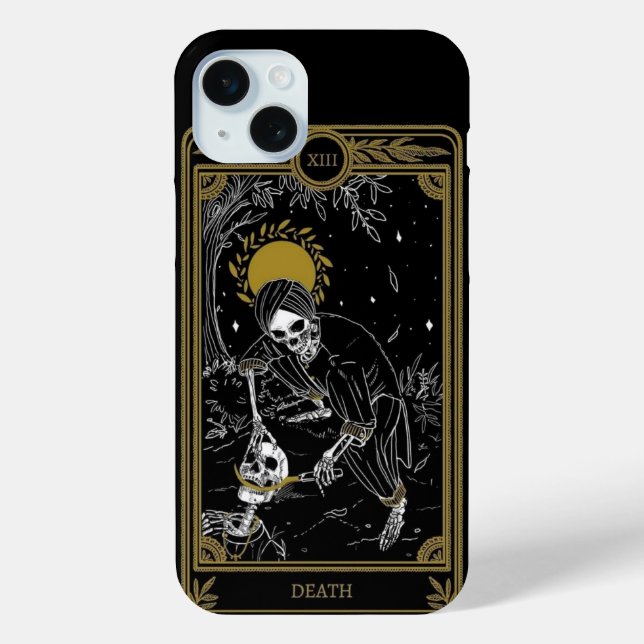 The Death Card Tarot Card Collection Case-Mate iPhone Case (Back)