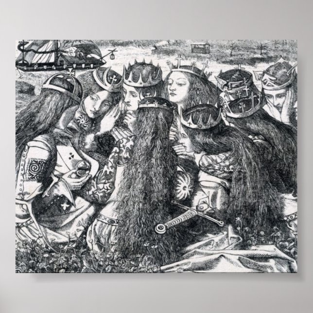 The Death of King Arthur Poster (Front)