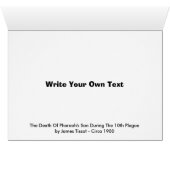 The Death Of Pharaoh's Son - 10th Plague Of Egypt (Inside Horizontal (Bottom))