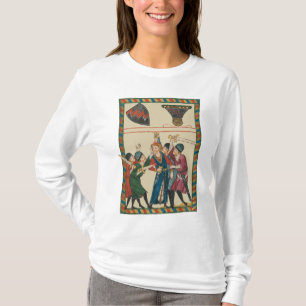 The Death Of Reinmar von Brennenberg Medieval Art T-Shirt