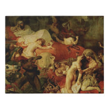 The Death of Sardanapalus by Delacroix - Canvas