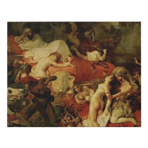 The Death of Sardanapalus by Delacroix _ Canvas