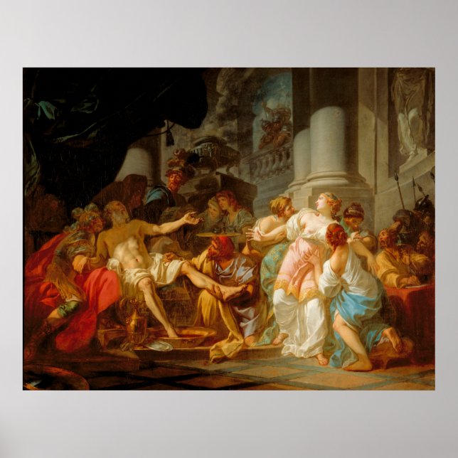 The Death of Seneca by David Poster (Front)