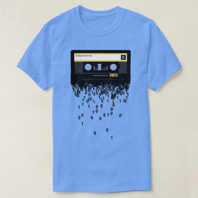 The death of the cassette tape T-Shirt (Design Front)
