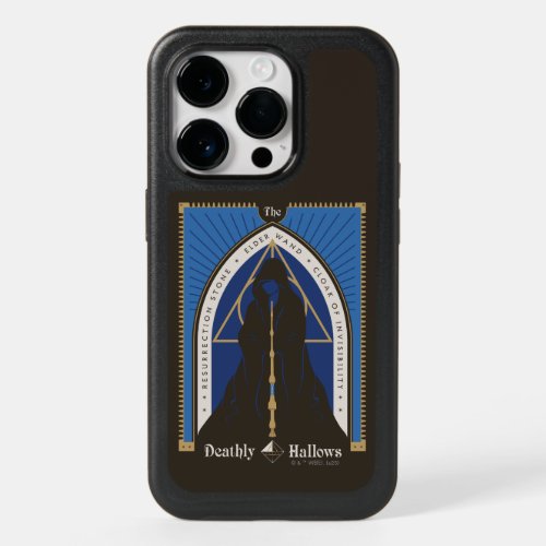 The Deathly Hallows Cloak Wand  Stone OtterBox iPhone 14 Pro Case
