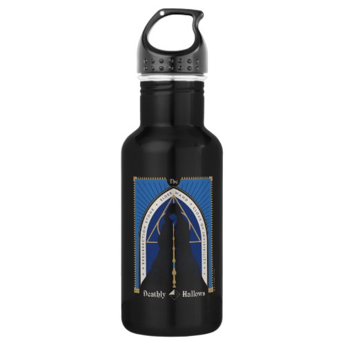 The Deathly Hallows Cloak Wand  Stone Stainless Steel Water Bottle
