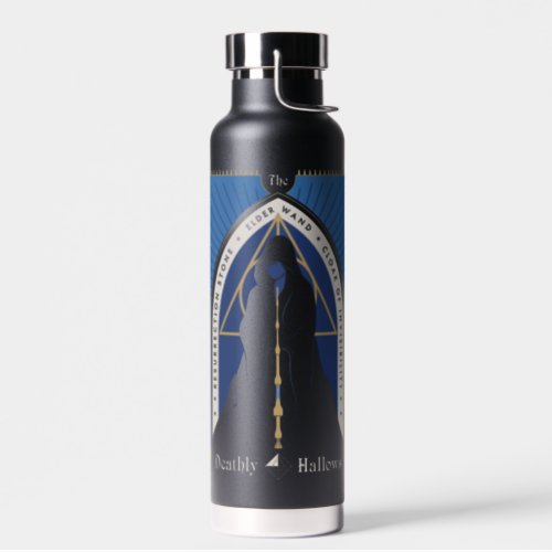 The Deathly Hallows Cloak Wand  Stone Water Bottle