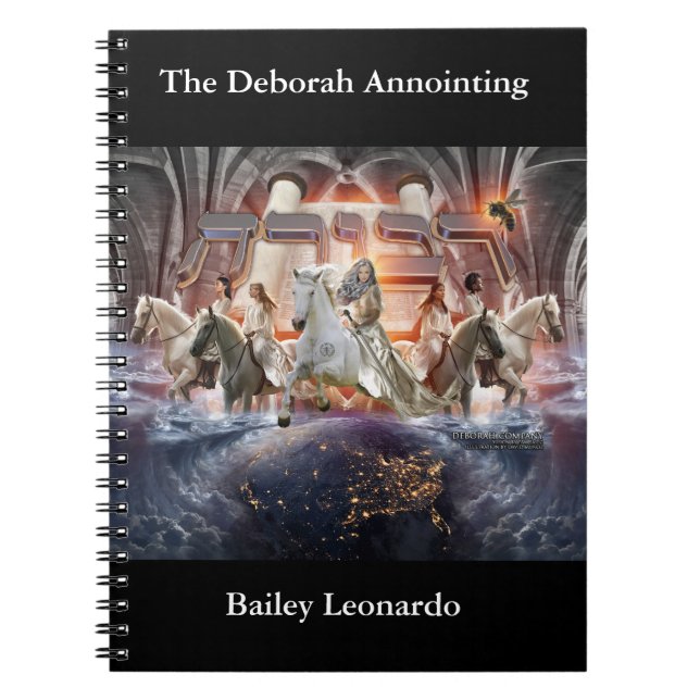The Deborah Anointing Spiral Photo Notebook (Front)