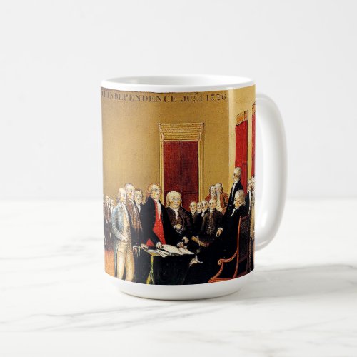 The Declaration of Independence Coffee Mug