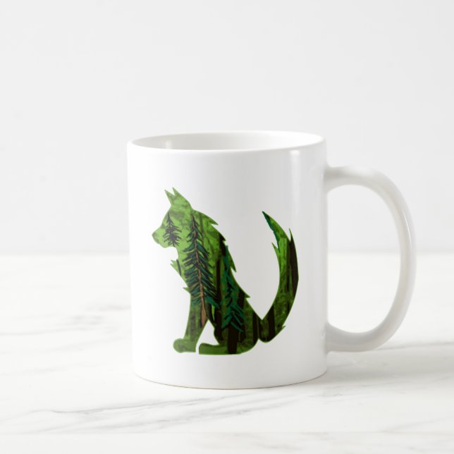 THE DEEP FOREST COFFEE MUG (Right)