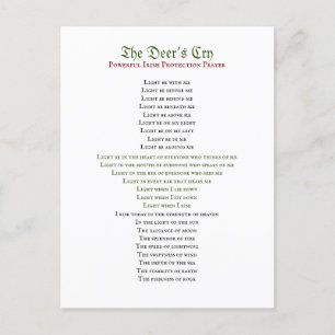 The Deer’s Cry Postcard