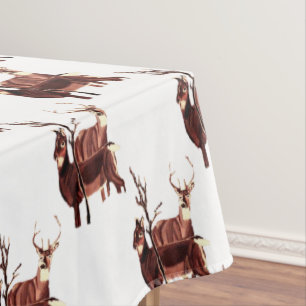 THE DEER tablecloth