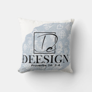 The Deesign Collective Button Throw Pillow