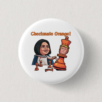 The Defeat Of The Orange King Button