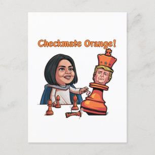 The Defeat Of The Orange King Postcard