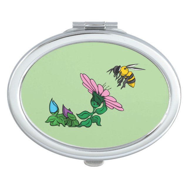 The Defender Compact Mirror (Front)