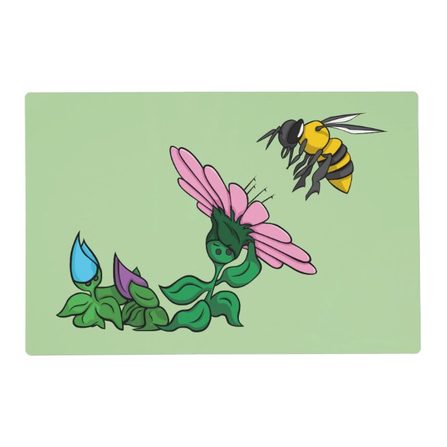 The Defender Laminated Place Mat (Front)