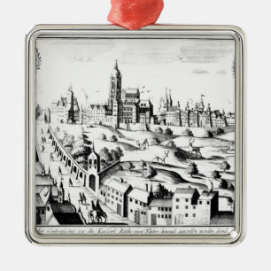 The Defenestration of Prague, 3rd August 1618 Metal Ornament
