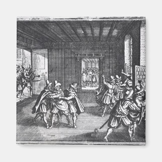The Defenestration of Prague in 1618 Magnet (Front)