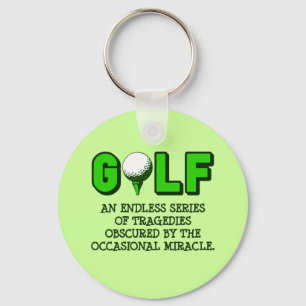 THE DEFINITION OF GOLF KEYCHAIN
