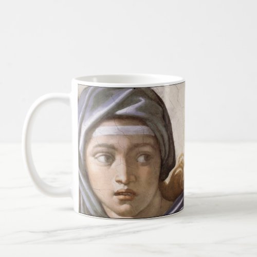 The Delphic Sibyl in detail mug