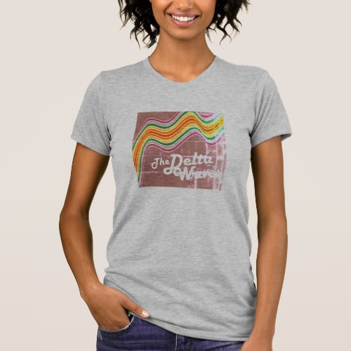 The Delta Waves Logo T_Shirt _ Womens