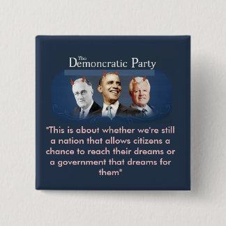 The Demoncratic Party Button